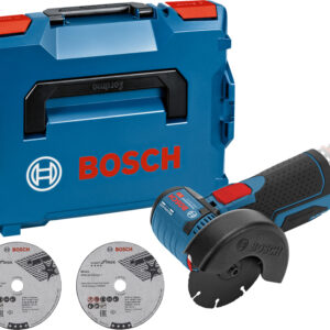 Meuleuse d'angle sans fil GWS 12V-76 (sans batterie ni chargeur) en coffret L-BOXX BOSCH 06019F2003