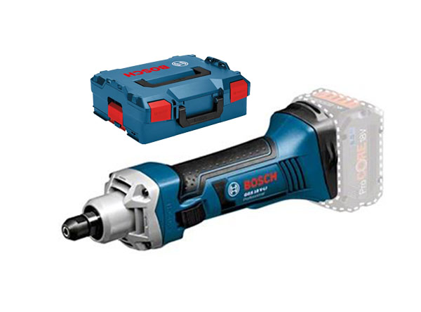 Meuleuse droite 18 V GGS 18 V-LI (sans batterie ni chargeur) + coffret L-BOXX BOSCH 06019B5303