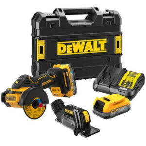 Meuleuse XR 18 V 76 mm + 2 batteries 1,7 Ah + chargeur + coffret TSTAK DEWALT DCS438E2T-QW
