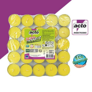 Mini bougies citronnelle