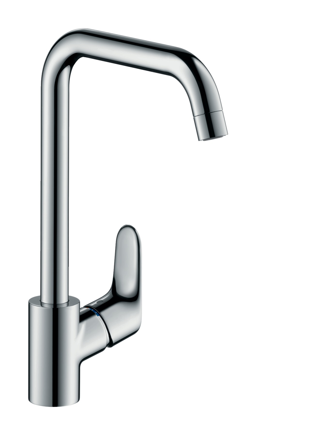 MIT CUISINE FOCUSMitigeur d'evier FOCUS bec orientable chromée HANSGROHE 31820000