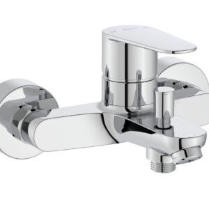 Mitigeur bain-douche VICTORIA PLUS mural chromé ROCA A5A024FC0F