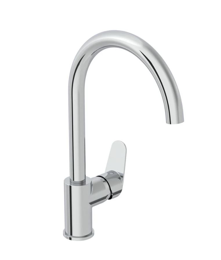 Mitigeur de cuisine bec haut cartouche C3 éco VITRA A43407ENG