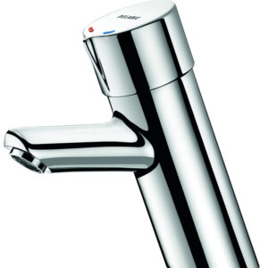 Mitigeur de lavabo temporisé TEMPOMIX avec robinet d'arrêt F3/8'' DELABIE 795000