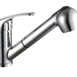 Mitigeur d'évier avec douchette extractible GARIS R01-17005CR