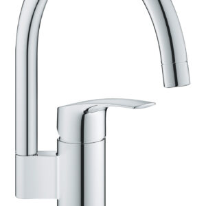 Mitigeur d'évier monocommande EUROSMART 2021 bec haut orientable GROHE PROFESSIONAL 32223003