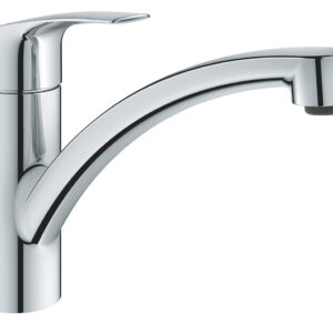 Mitigeur évier monocommande EUROSMART bec bas chromé GROHE PROFESSIONAL 32221003