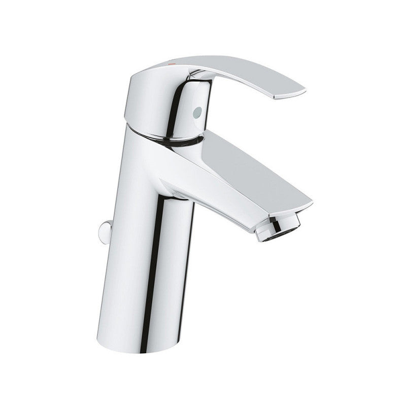 Mitigeur lavabo EUROSMART GROHE 23322001 - taille M - bec bas - chrome
