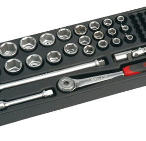 Module ABS 1/3 de 27 outils 1/2'' 6 pans SAM OUTILLAGE 75-SH1M