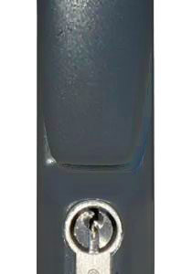 Module bouton et cylindre IDEA Noir ISEO 94012005T