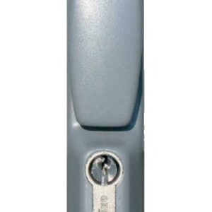 Module bouton tirage fixe à clé argent ISEO 94013007