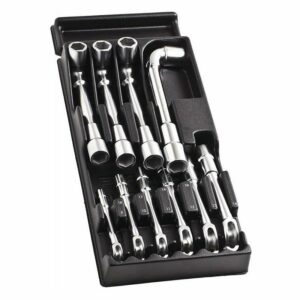 Module de 10 clés à pipe débouchées FACOM MOD.75-1PB