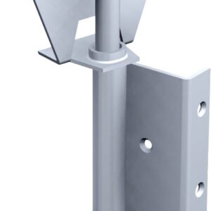 Monture d'extrémité pour porte de garage articulée MANTION BOB50E