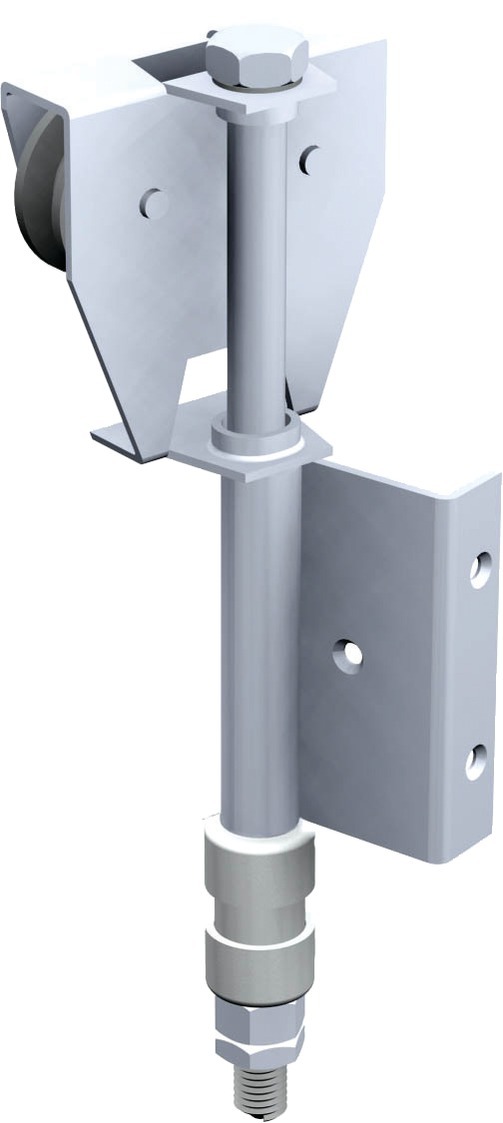 Monture d'extrémité pour porte de garage articulée MANTION BOB50E