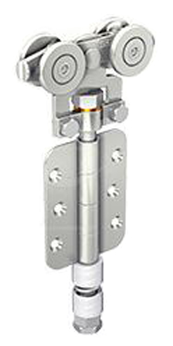 Monture intermédiaire sur chant axe 10 mm galet acier MANTION 0332