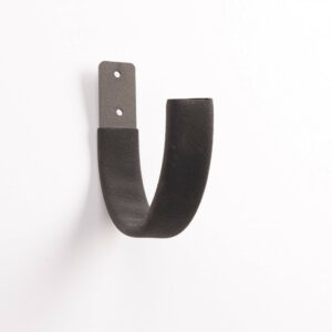 Crochet fer plat gainé MOTTEZ, H.15 x l.3.5 x P.16 cm
