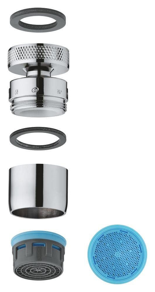 Mousseur à rotule chromé GROHE 13925000