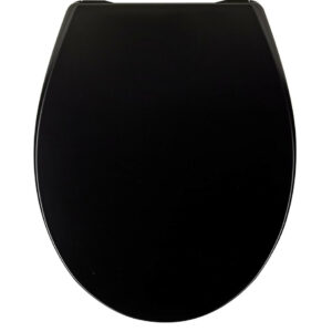 Abattant wc versagrit fast clip frein de chute declip noir mtk