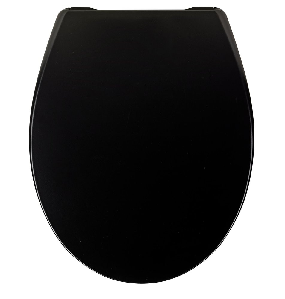Abattant wc versagrit fast clip frein de chute declip noir mtk