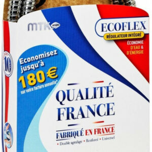 Flexible de douche L.200 cm chrome, MTK Franflex