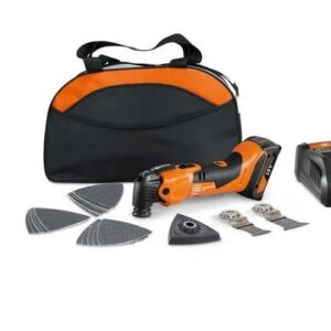 Multimaster 18 V AMM 500 AS + batterie 2 Ah + chargeur en sac nylon FEIN 71293869000