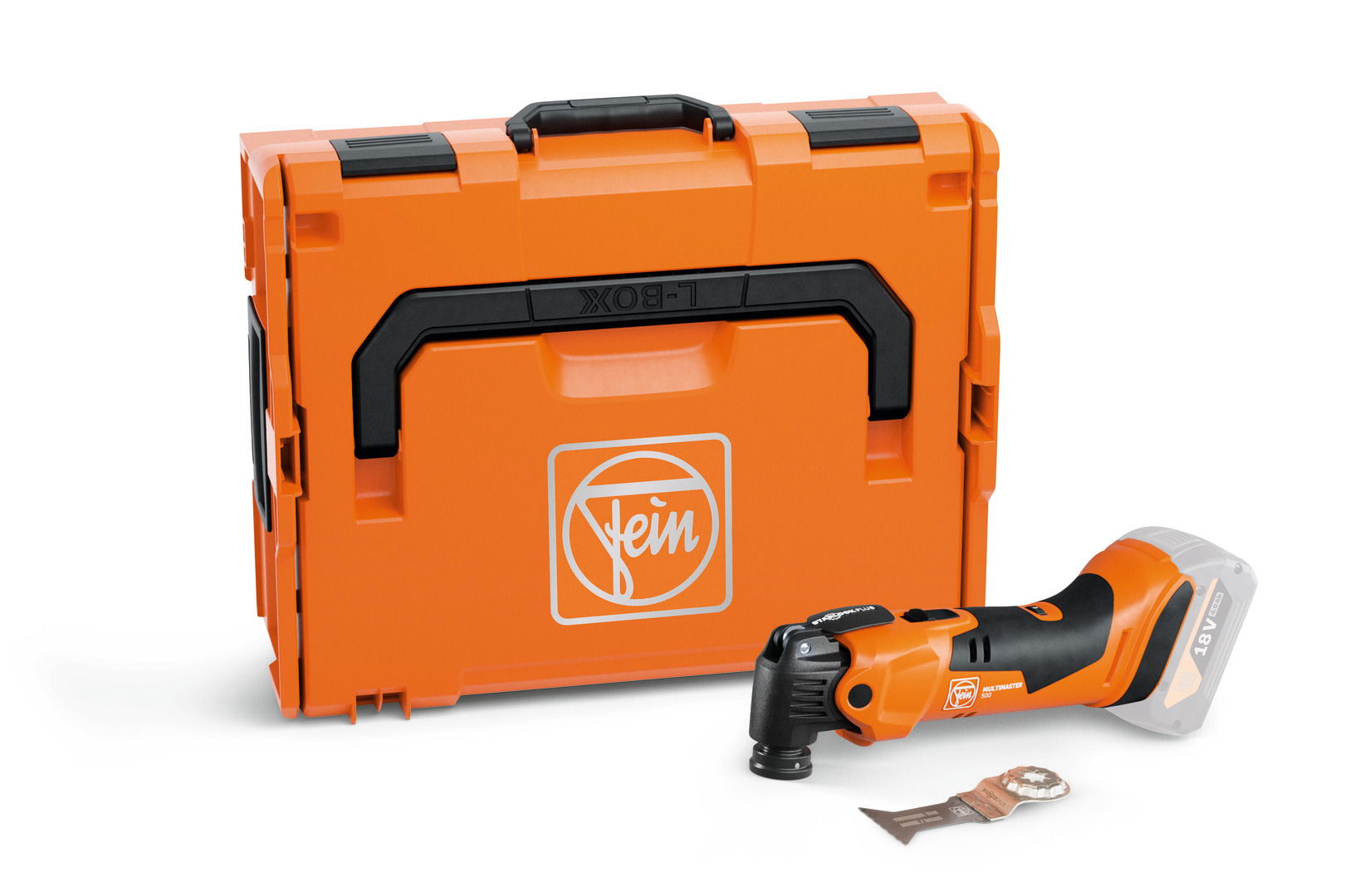 Multimaster 18V AMM 500 PLUS AMPShare (sans batterie ni chargeur) + coffret L-BOXX FEIN 71293862000