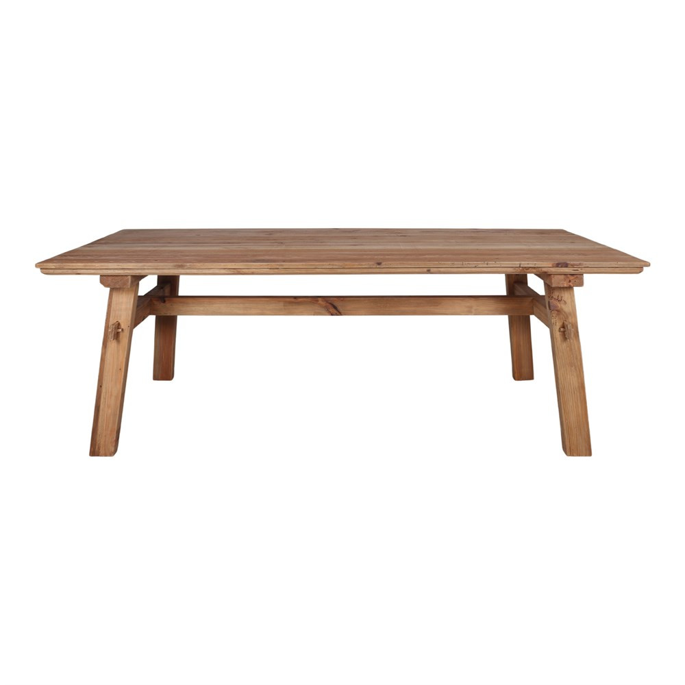Table de salle à manger avec un style rustique vintage - modèle 086 - 220 cm