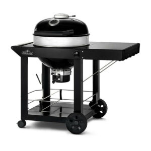Barbecue à charbon - Kettle PRO 57 cm sur chariot - grille cuisson en fonte émaillée - distribution de chaleur Vortex