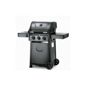 Barbecue à gaz - Freestyle 365 - 3 brûleurs principaux - surface de cuisson 51x45 cm - grilles en fonte émaillée - tablettes lat