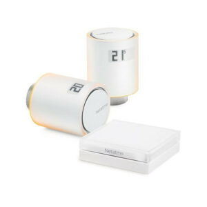 Kit de 2 vannes thermostatiques + relais