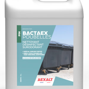 Nettoyant désinfectant surodorant Bactaex poubelles bidon de 5 L AEXALT ND310