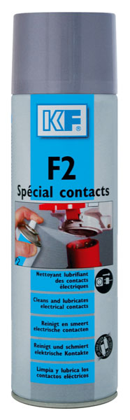 Nettoyant F2 Special contacts aerosol 500 ml net KF 1001