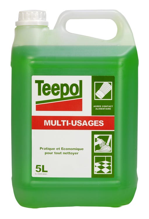 Nettoyant liquide multi surface TEEPOL Universel 5 l 571004