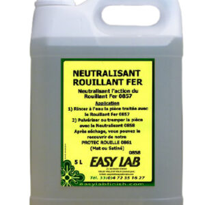Neutralisant rouillant fer 5 L EASY LAB 0858-5