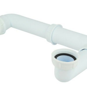 Siphon pour évier 2 cuves, Diam.1 1/2 (40mm), NICOLL