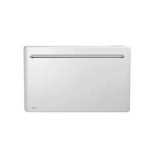 Radiateur à inertie sèche horizontal - ALLIAGE - fonte - thermostat électronique - 1500 W - Blanc