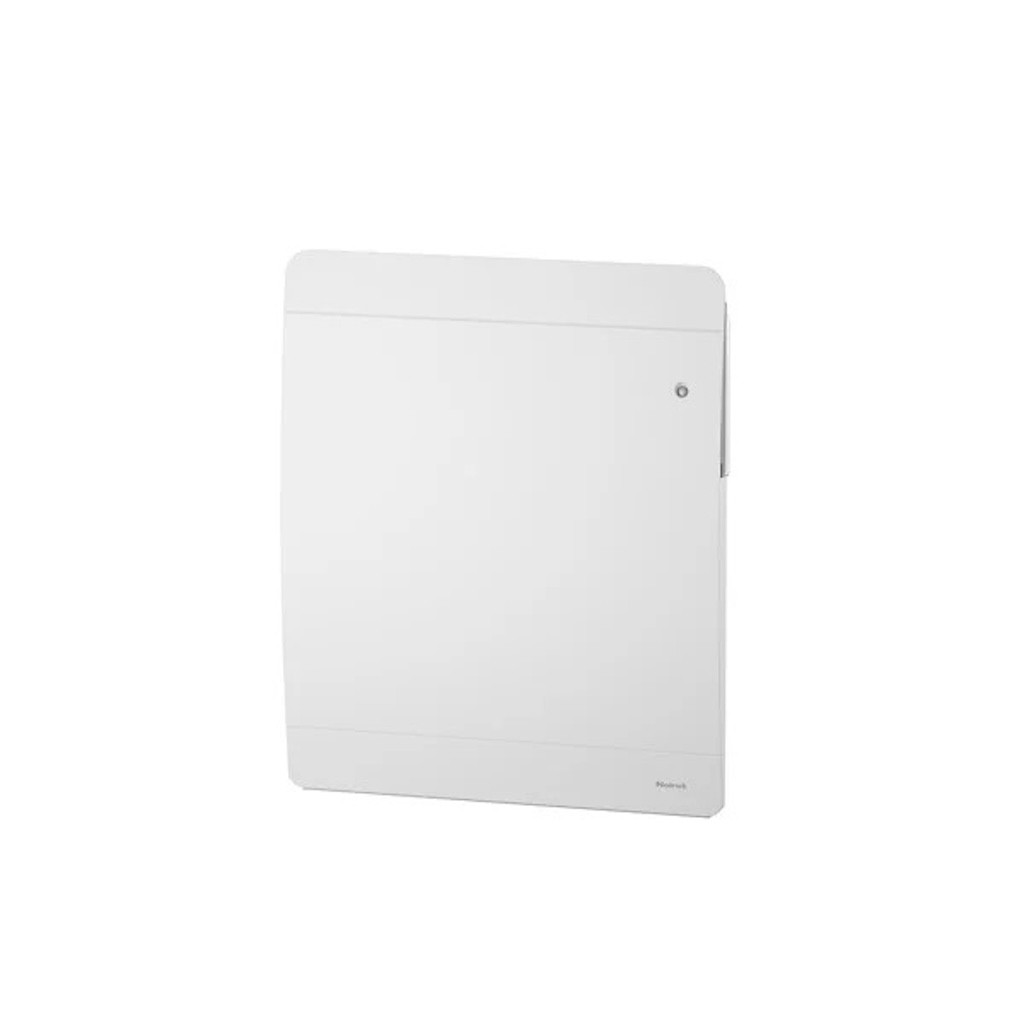 Radiateur électrique à inertie fonte - Walter 2 blanc - 1000 W - horizontal compact connecté