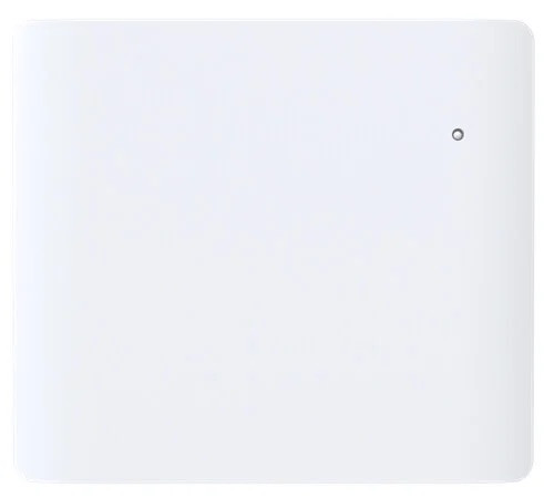 Radiateur horizontal 2en1 surfacique et fonte - EVOLUTION - blanc - 1000W - 62,2x61x12,4 cm - programmable