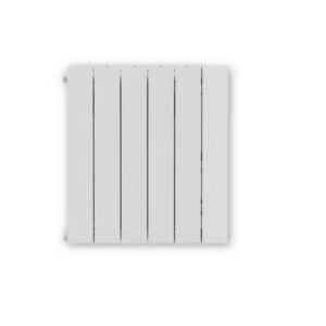 Radiateur - RADIAFLO - blanc satiné - inertie fluide - 2000W - 97x57,5x13 cm - programmable - détection fenêtre ouverte