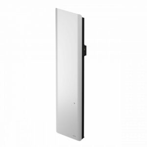 Radiateur vertical 2en1 surfacique et fonte - EVOLUTION - blanc - 1500W - 42,2x149,5x14,7 cm - programmable - détection fenêtre
