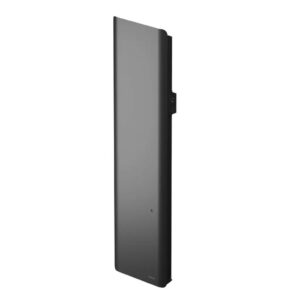 Radiateur vertical 2en1 surfacique et fonte - EVOLUTION - gris - 1500W - 42,2x149,5x14,7 cm - programmable - détection fenêtre e