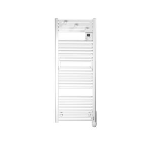 Sèche-serviettes électrique à inertie fluide - Actibain Connect 750 W - blanc - vertical - connecté