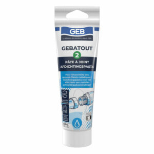 Pâte à joint non durcissante GEB Gebatout 2 pour raccords filetés métalliques 125ml - GEB - 103981