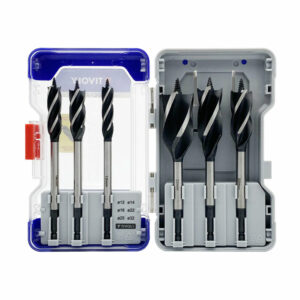 Tivoly Coffret 6 forets bois 4 taillants queue hexagonale Ø 12 à 32mm