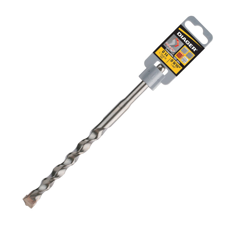 Foret béton - DIAGER - Twister 2 taillants compatible SDS+