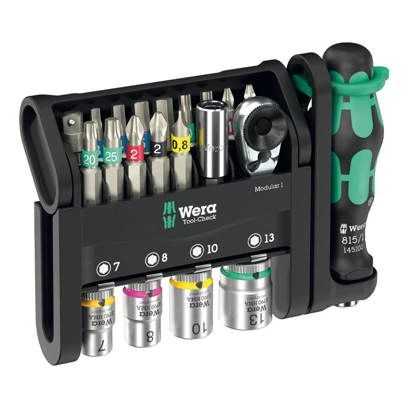Multi-outils Tool-Check Modular 1, 21 pièces - WERA - 05049000001