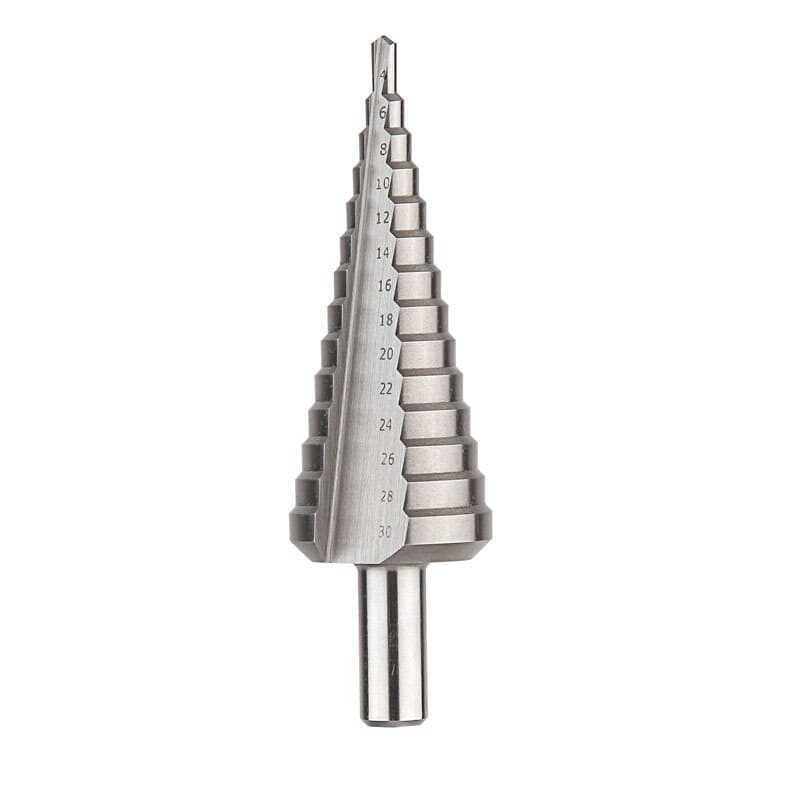 Foret étagé - DIAGER - HSS standard goujure droite Diam. 4-30 mm - 512B