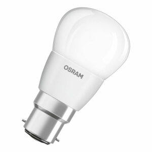 Ampoule LED Sphérique verre dépoli variable 6W=40 B22 chaud