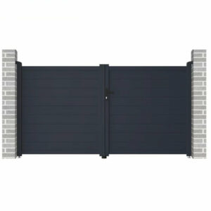 Portail aluminium battant Michigan
