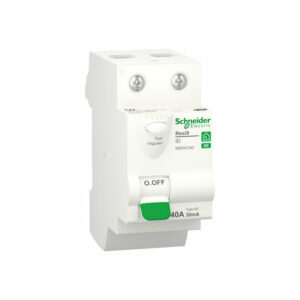 Interrupteur différentiel  SCHNEIDER R9ERC240 40A type AC 30mA 1P+N embrochable Resi9 XE